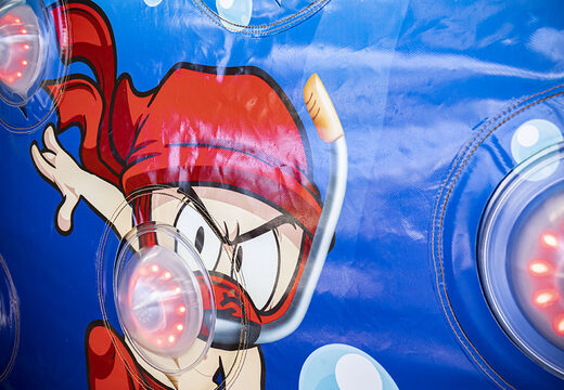 Order IPS Splash Wall underwater theme - detail print with a water spray at the top for both young and old. Buy inflatable IPS Splash Walls now online at JB Inflatables America 