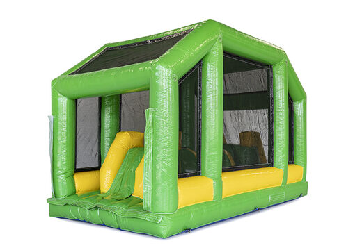 Buy modular 19 meter crocodile obstacle course with matching 3D objects for children. Order inflatable obstacle courses now online at JB Inflatables America