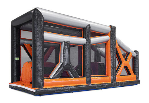 Buy Mega Ball Hopper obstacle course with obstacles for children. Order inflatable obstacle courses online now at JB Inflatables America