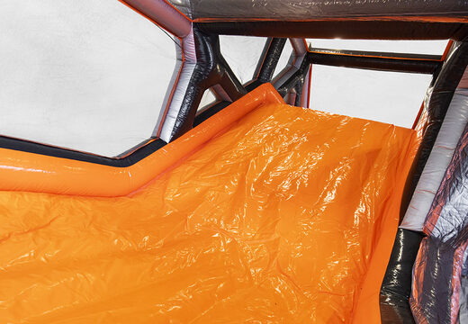 Get your Big Log Slide obstacle course for kids online now. Order inflatable obstacle courses at JB Inflatables America