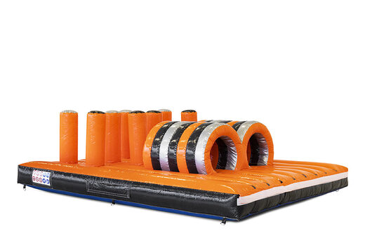Buy Inflatable 40 Piece Giga Tunnel Dodger Platform Modular assault course for Kids. Order inflatable obstacle courses online now at JB Inflatables America