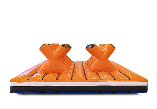 Order 40-piece giant modular inflatable X Platform obstacle course for children. Buy inflatable obstacle courses online now at JB Inflatables America