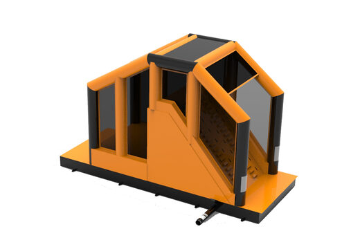 Buy an inflatable 40-piece giga modular Cliff Jump assault course for children. Order inflatable obstacle courses online now at JB Inflatables America