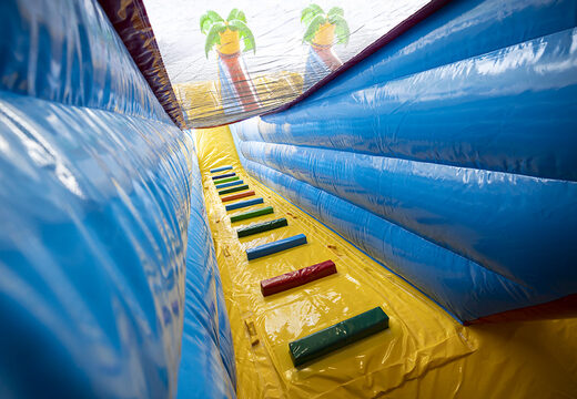 Buy the perfect pirate-themed inflatable slide with 3D objects for kids. Order inflatable slides now online at JB Inflatables America