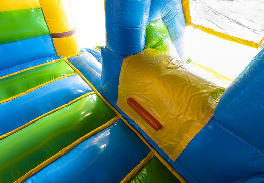 Buy inflatable slide combo bouncer in theme hawaii for kids, Inflatable bouncers with slide available to buy at JB Inflatables America