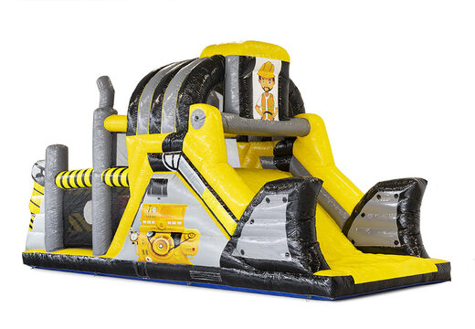 Order heavy duty obstacle course with 3D objects for kids. Buy inflatable obstacle courses online now at JB Inflatables America