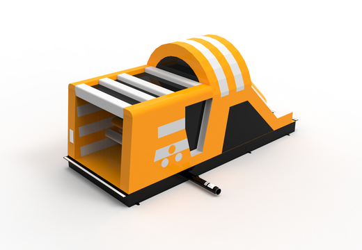 Order a giant Roll Slide obstacle course with obstacles for kids. Buy inflatable obstacle courses online now at JB Inflatables America