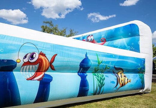 Buy an inflatable large bubble park in the Seaworld theme for kids. Order inflatable bounce houses at JB Inflatables America