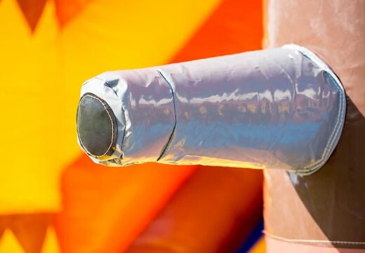 Buy a pirate themed bounce house with a slide for kids. Buy bounce houses online at JB Inflatables America 