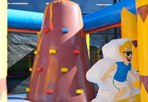 Order an indoor beach bouncer with a slide for children. Buy bouncers online at JB Inflatables America 