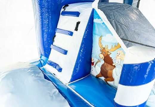 Buy Multiplay XXL Ice bounce house in a unique design for kids. Order bounce houses online at JB Inflatables America 