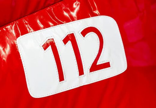 Buy indoor inflatable multiplay fire brigade bouncy castle with a slide and 3D objects for children. Order bouncy castles online at JB Inflatables America 