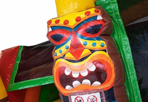 Order indoor inflatable multiplay bounce house in Hawaii theme for kids at JB Inflatables America. Buy bounce houses online at JB Inflatables America