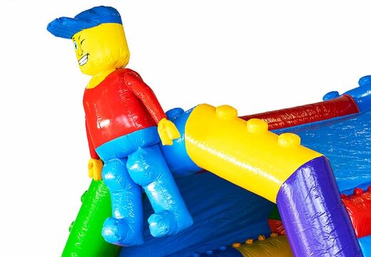 Buy standard superblocks bouncers in striking design and a funny doll animation for children. Order bouncers online at JB Inflatables America