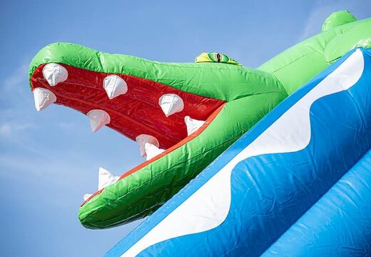 Opblaasbaar mega springkussen in sea life thema met 3D objecten kopen voor kinderen