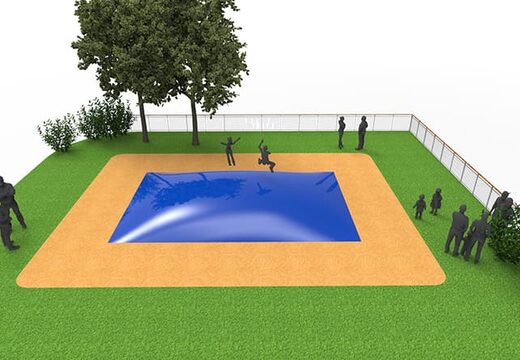 Order airmountain in blue color for children. Buy inflatable airmountains now online at JB Inflatables America