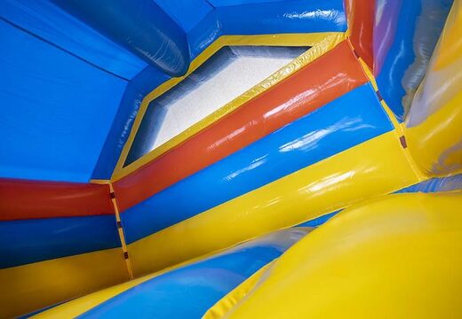 Caribbean themed inflatable bouncy castle with surfboard for sale for kids