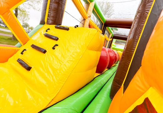 Jungle themed mega obstacle course for sale