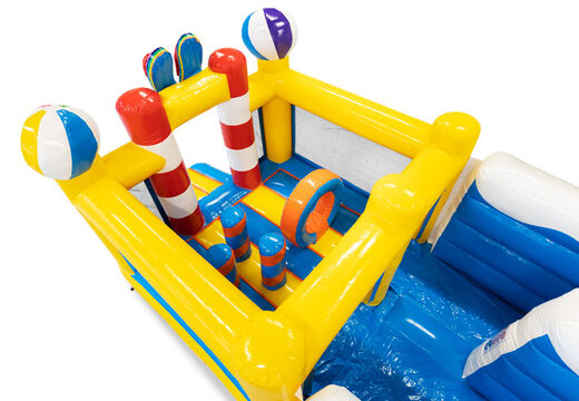 Order Rubber Duck 4 in 1 slide for your kids. Buy inflatable slides now online at JB Inflatables America