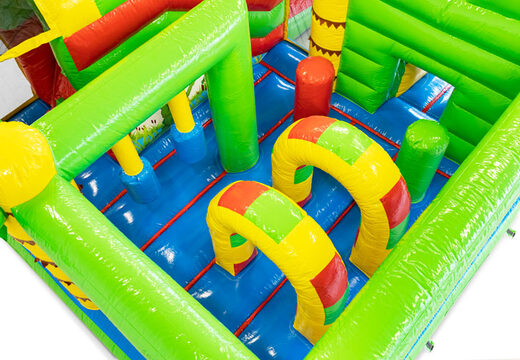 Order Multiplay Crocodil bouncy castle with slide for your children. Buy inflatable bouncy castles online now at JB Inflatables America