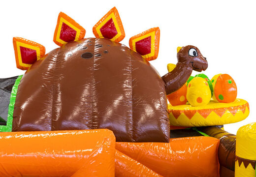 Order Multiplay Dinoworld bouncy castle with slide for your children. Buy inflatable bouncy castles online now at JB Inflatables America