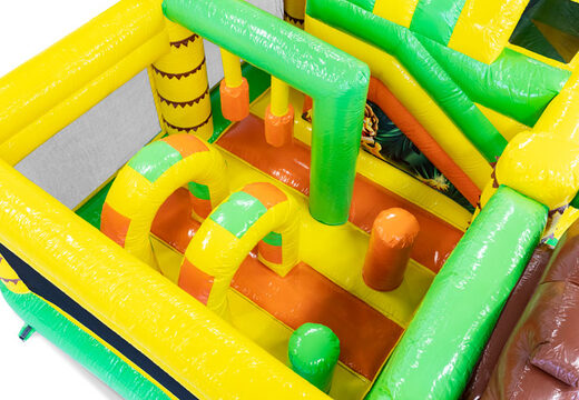 Buy Inflatable Multiplay Lion Inflatable Bouncer With Slide For Kids. Order inflatable bouncy castles now online at JB Inflatables America