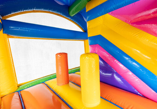 Inflatable multi box bouncy castle summer party for sale