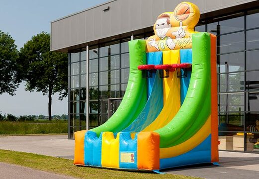 Portable basketball game