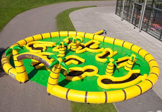 Waves on a bouncy castle game