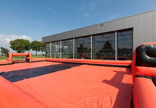 Orange with black football soap track for sale