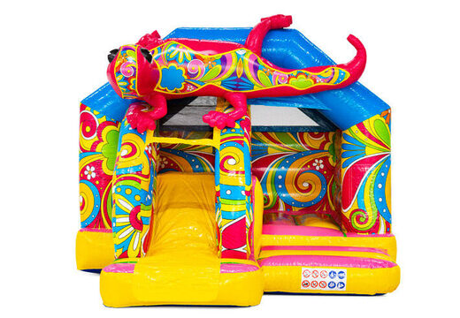 Order the Paradise Island-themed Slidecombo inflatable online