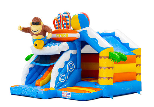 Buy Slide Combo inflatable castle online with 3D figures and slide