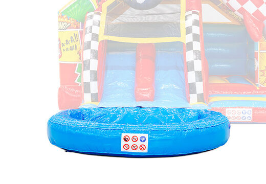 Pool for double slide bouncy castles for sale at JB in Meppel
