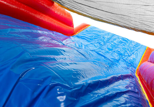 Inflatable obstacle course with bold Comic graphics+