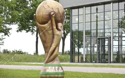 Buy an inflatable 3D FIFA World Club product enlargement. Order inflatable 3D objects now online at JB Inflatables America